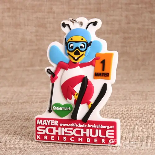 Biene PVC-Schlüsselanhänger Biene PVC-Schlüsselanhänger