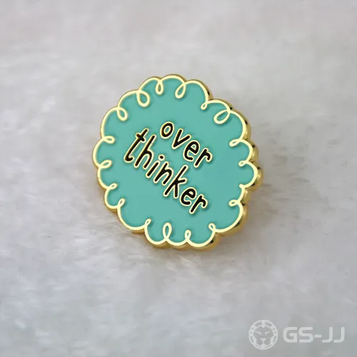 custom enamel pins for Thinker custom enamel pins for Thinker