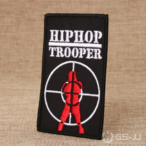 Hiphop Trooper Embroidered Patches Hiphop Trooper Embroidered Patches