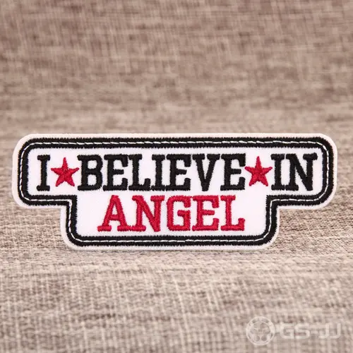 I Believe In Angel Embroidered Patches I Believe In Angel Embroidered Patches