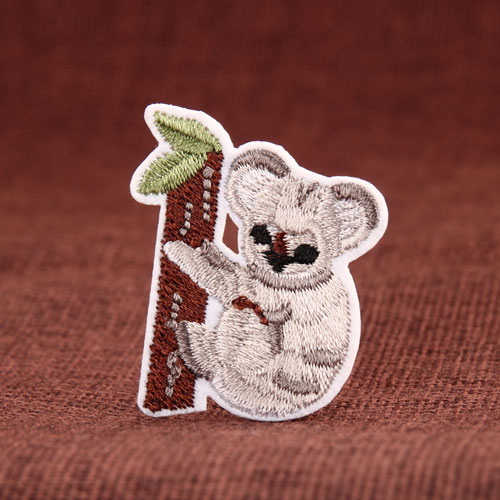 Panda And Bamboo Custom Patches