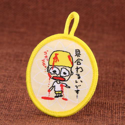 Benutzerdefinierte gestickte Cartoon-Patches