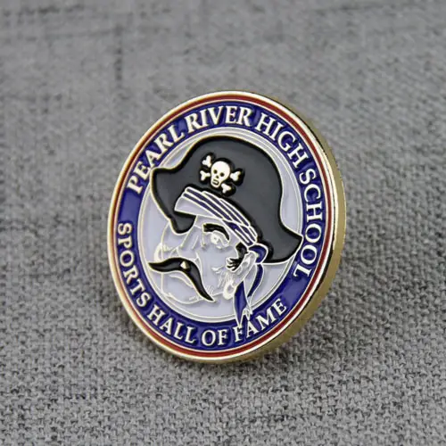 Pearl River High School Die Struck Pins Pearl River High School Die Struck Pins