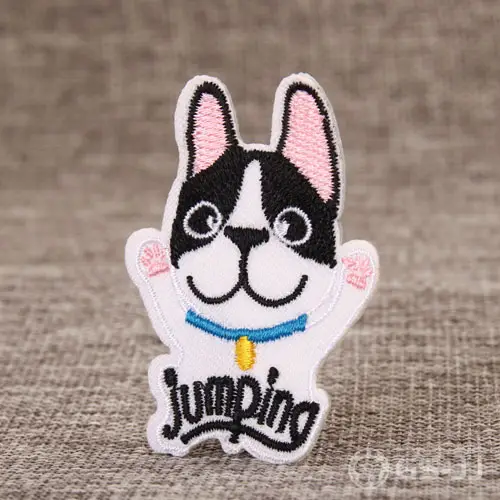 Jumping Custom Embroidered Patches Jumping Custom Embroidered Patches