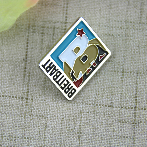 Soft Enamel Pins for Breitbart
