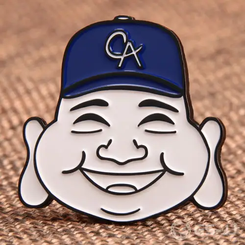 Laughing Man Custom Pins Laughing Man Custom Pins