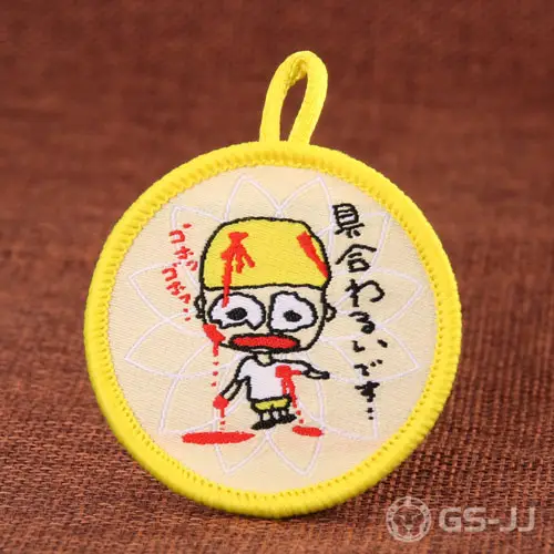 Benutzerdefinierte gestickte Cartoon-Patches Benutzerdefinierte gestickte Cartoon-Patches