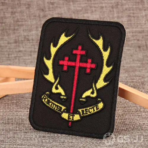 Cross Flame Cheap Patches Cross Flame Cheap Patches