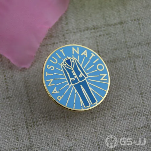 Hard Enamel Pins for Pantsuit Hard Enamel Pins for Pantsuit