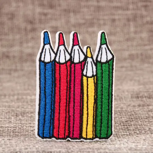 Pencil Custom Made Patches Pencil Custom Made Patches