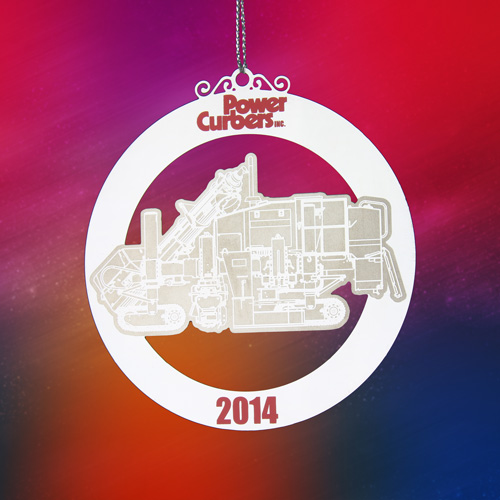 Power Curbers Custom Made Ornaments