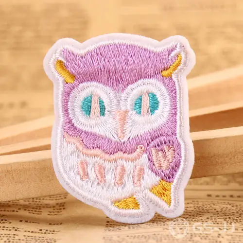Owl Custom Embroidered Patches Owl Custom Embroidered Patches