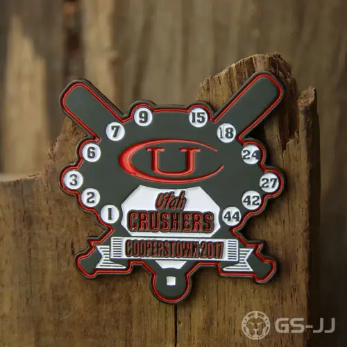 Utah Crushers Baseball Trading Pins Utah Crushers Baseball Trading Pins