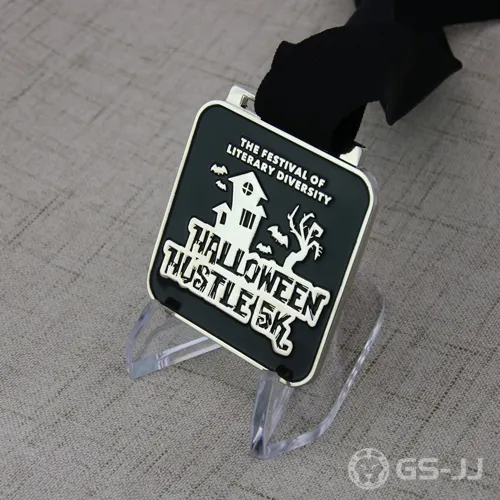 Halloween Hustle 5K Race Medals Halloween Hustle 5K Race Medals