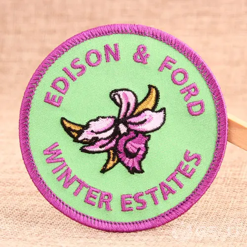 WINTER ESTATES Custom Embroidered Patches WINTER ESTATES Custom Embroidered Patches