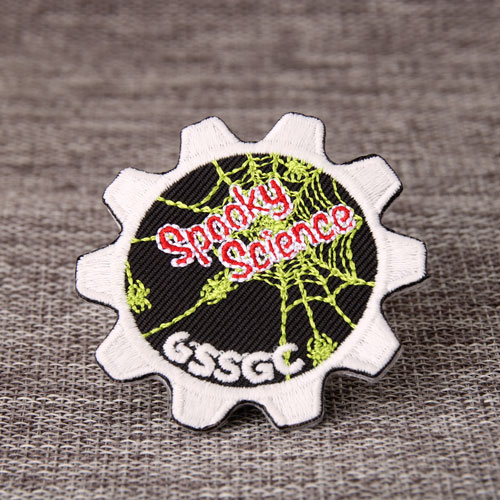Spooky Science Custom Iron on patches 