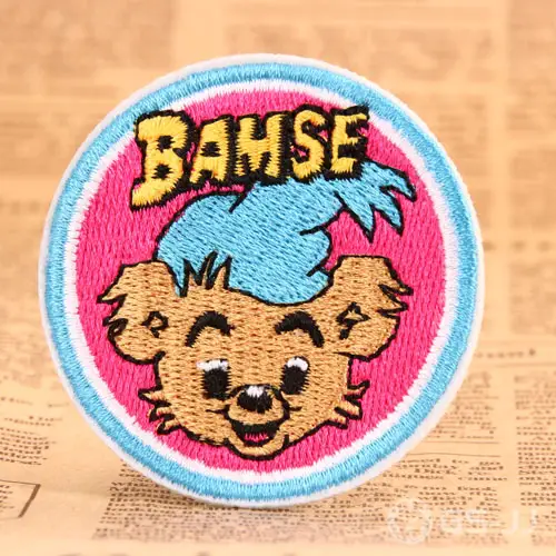 Bamse Custom Made Patches Bamse Custom Made Patches