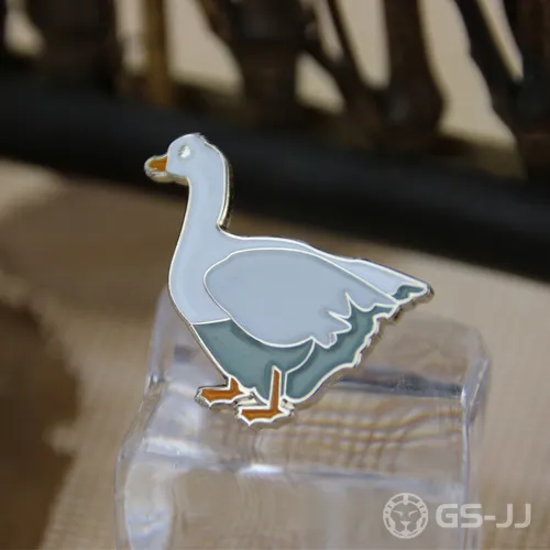 Soft enamel pins for goose Soft enamel pins for goose