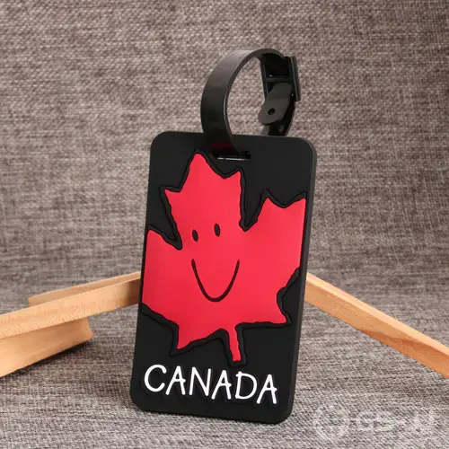 Canada Maple Leaf PVC Luggage Tag Canada Maple Leaf PVC Luggage Tag
