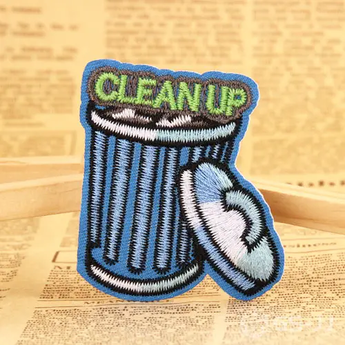 CLEANUP Embroidered Patches CLEANUP Embroidered Patches