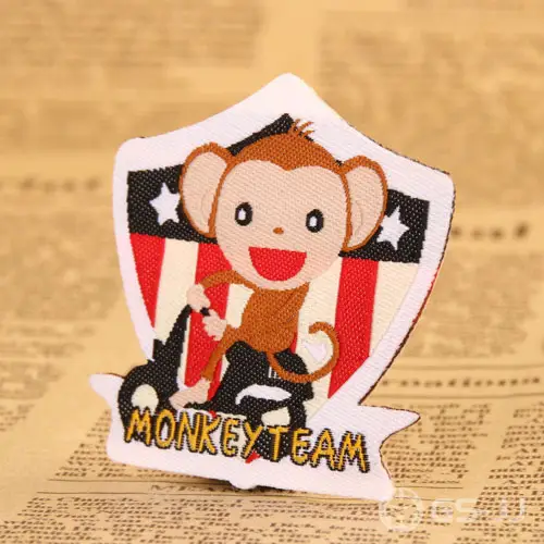 Monkey Embroidered Patches Monkey Embroidered Patches