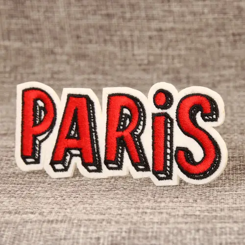PARIS Embroidered Patches PARIS Embroidered Patches