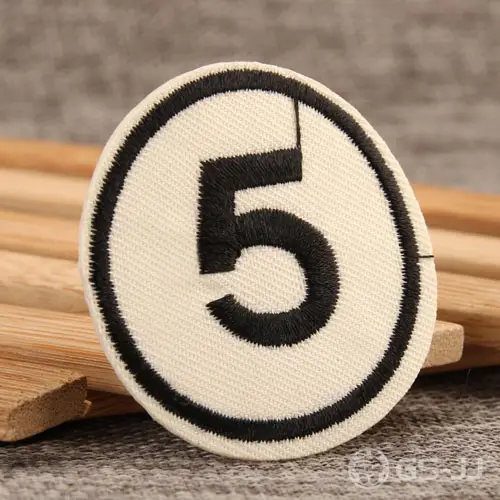 Five Custom Embroidered Patches Five Custom Embroidered Patches