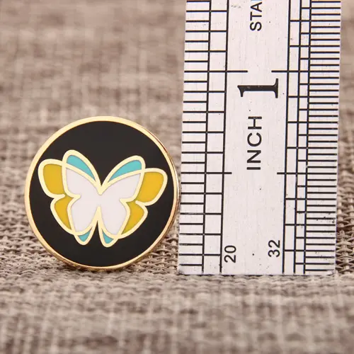 Butterfly shadow lapel pins Butterfly shadow lapel pins
