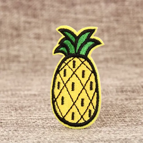 Tasty Pineapple Embroidered Patches Tasty Pineapple Embroidered Patches