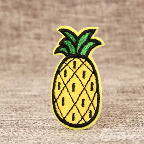 Tasty Pineapple Embroidered Patches Tasty Pineapple Embroidered Patches