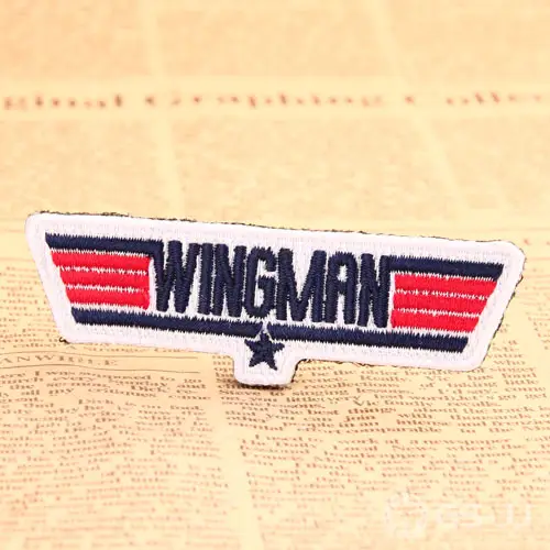 Wingman Custom Embroidered Patches Wingman Custom Embroidered Patches