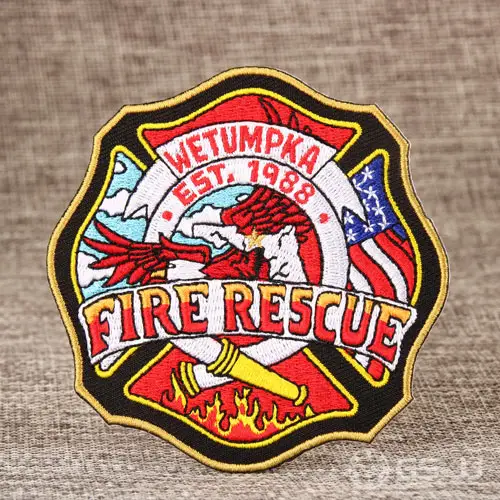 Fire Rescue Embroidered Patches Fire Rescue Embroidered Patches