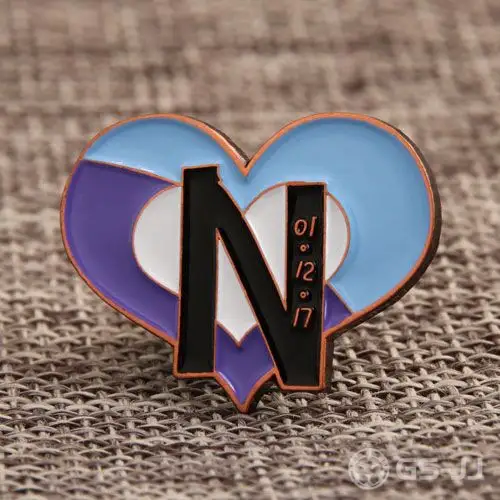 Unique Heart-Shape Lapel Pins Unique Heart-Shape Lapel Pins