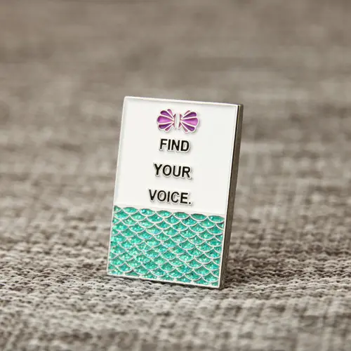 Find Your Voice Lapel Pins