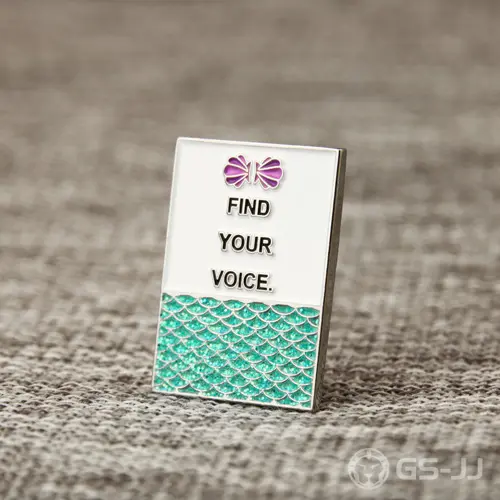 Find Your Voice Lapel Pins Find Your Voice Lapel Pins