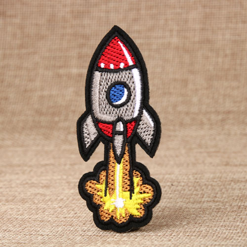 Rocket Custom Made Patches