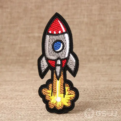 Rocket Custom Made Patches Rocket Custom Made Patches