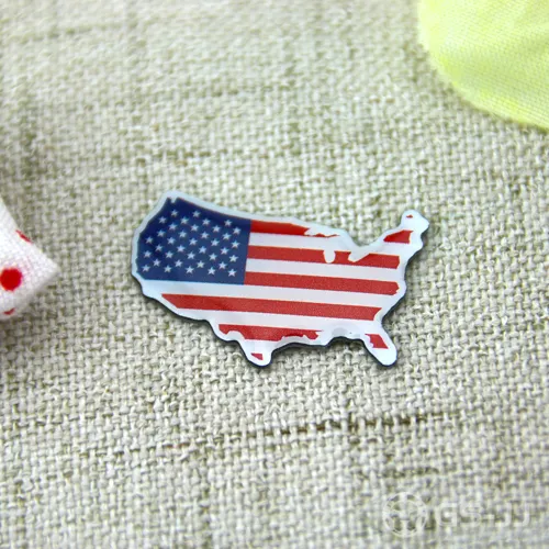 Custom Lapel Pins for American Map Custom Lapel Pins for American Map