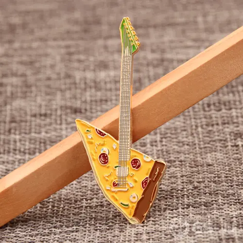 Pizza Guitar Custom Pins Pizza Guitar Custom Pins