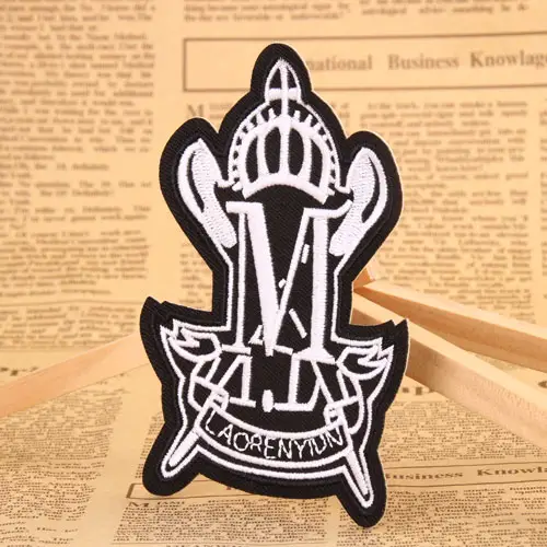 Crown Embroidered Patches