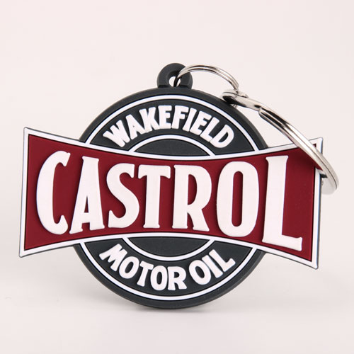  Castrol Motor Oil PVC Keychain