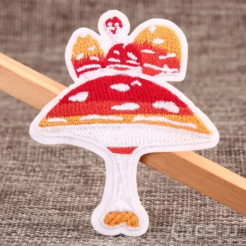Mushroom Embroidered Patches Mushroom Embroidered Patches