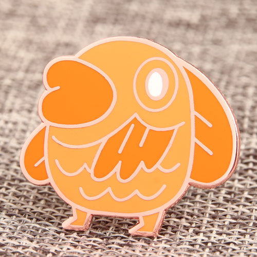 Fish Bird Custom Pins