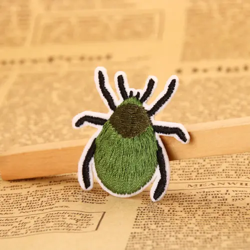 Green Insect Embroidered Patches Green Insect Embroidered Patches
