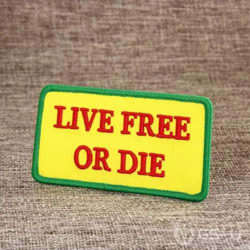 Live Free Or Die Custom Patches Live Free Or Die Custom Patches