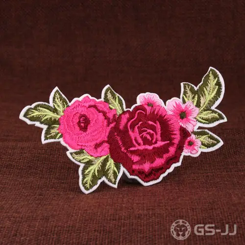 Flower Cheap Custom Patches Flower Cheap Custom Patches