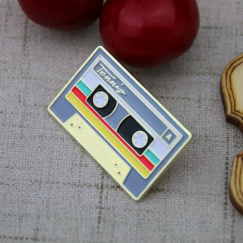 Custom Lapel Pins for Tape