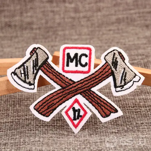 Axe Make Embroidered Patches Axe Make Embroidered Patches
