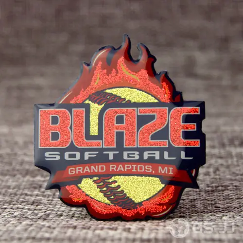 Blaze Softball Trading Pins Blaze Softball Trading Pins