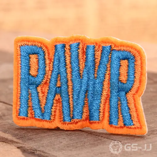 RAWR Custom Embroidered Patches RAWR Custom Embroidered Patches